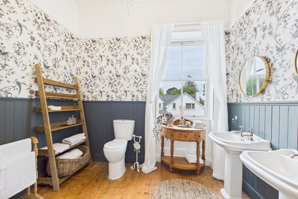 One of the bathrooms at Main Street, Athleague, Co Roscommon